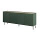 Chest of drawers 4D2SZ ONDA 200x45xH85 green