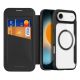 2. Dux Ducis Skin X Pro iPhone 17 Air Case with Wallet, MagSafe Compatible - Black
