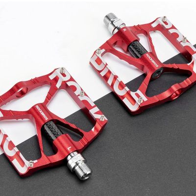 2. Rockbros bicycle pedals 37213071002 red