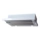 3. CATA TF 2003 600 GWH Telescopic hood, class C, width 60 cm, 390 m3/h, mechanical control, LED, white glass