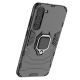 10. Ring Armor case for Samsung Galaxy S23+ armored cover magnetic holder ring black