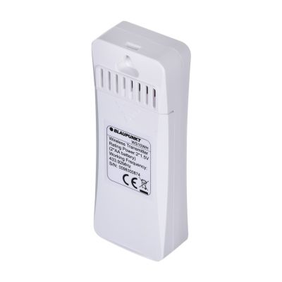 9. BLAUPUNKT Weather station with 1 external sensor WS50WH APP