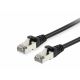 Equip 606193 Network Cable Black 25m Cat6a S/FTP (S-STP)