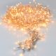 5. CHRISTMAS TREE LIGHTS LIGHT CHAIN 480 LED WARM WHITE TRANSPARENT WIRE