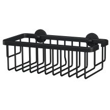 TESA MOON BLACK Aluminum Wall-mounted Shower Basket