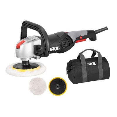 7. Skil 9955 MA Floor Polisher 3600 RPM Black, Gray, Red, Silver