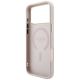 7. Guess Embossed 4G Classic MagSafe Case for iPhone 17 Pro / 18 Pro - Pink