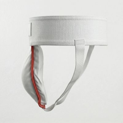 11. Men's Suspensor Crotch Protector - White -M