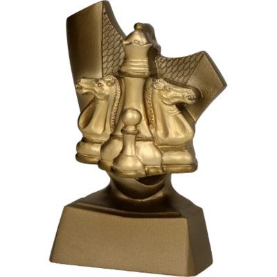 Cast figurine - chess