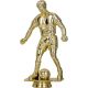 3. Gold plastic figurine