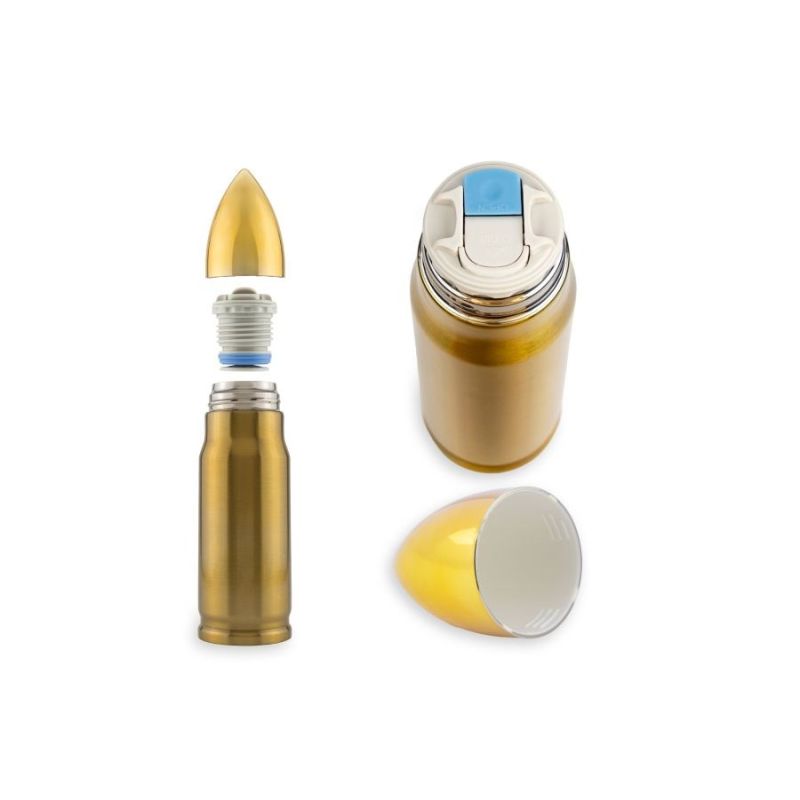 2. Thermos Bullet Brass cartridge 350 ml