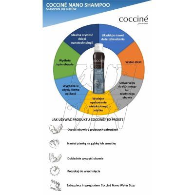 3. Coccine DA0277 cleaning foam for leather and textiles