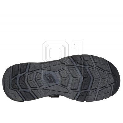 7. Skechers Relaxed Fit Sandals: Tresmen – Ryer M 205112-BLK