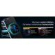 17. Wozinsky WCT5-Q6S2Y Car Holder with Qi/MagSafe 15W Inductive Charger for Ventilation Grill with Fan - Black