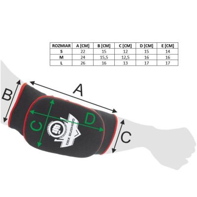 4. Elbow protectors - elastic elbow braces ARP-2106 S