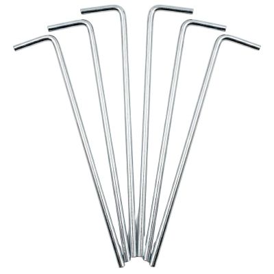 2. TENT PEGS 18CM SET 6 PCS METAL ENERO CAMP