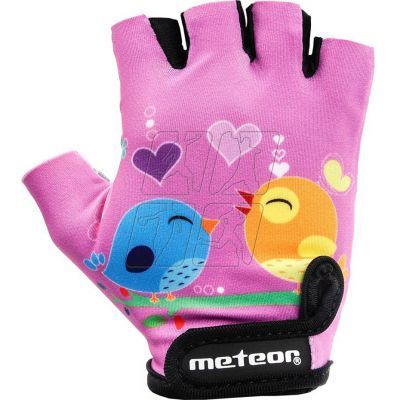 4. Bicycle gloves Meteor Owl Jr 24175-24177