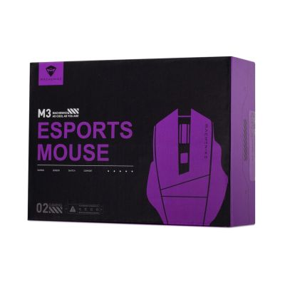 4. Machenike M3 Wired Gaming Mouse - Black