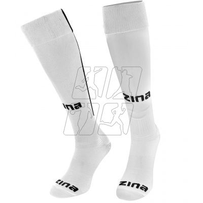 Zina Duro football socks 0A875F White\Black