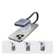 8. Ugreen Magnetic Memory Card Reader + 100W PD 3in1 Charger - Gray