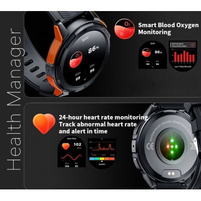 9. Men's Smartwatch Rubicon RNCF26-1 BLACK