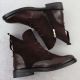 14. Women’s Brown Suede Ankle Boots Potocki Z25-SZ12080