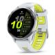 9. Garmin Forerunner 970 Whitestone/Amp Yellow Sports Watch