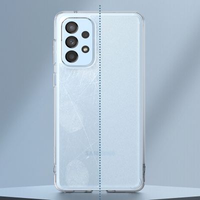 3. Ringke Fusion Matte tpu case with a translucent Samsung Galaxy A73 gel frame