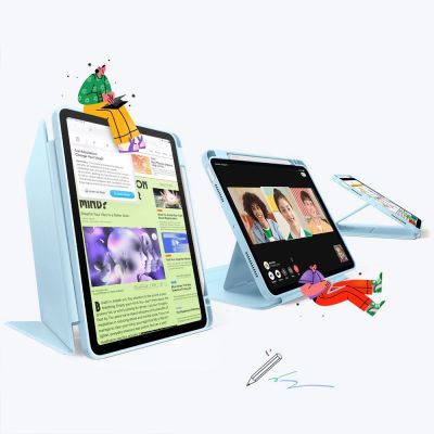 2. ESR Flip Hybrid Case for iPad 10.9" 2020-2022 (4th / 5th gen.) / 11" 2024-2025 (6th / 7th gen.) - Blue