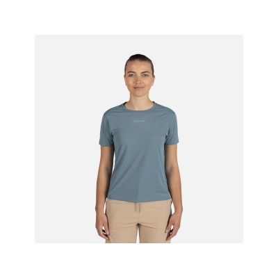 Women's Running T-Shirt ROSSIGNOL W Sidelhorn Tee blue