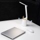7. Modern LED desk lamp Activejet FUTURE white with built-in rechargeable battery