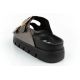 5. Lee Cooper shoes women's slippers silver comfortable platform fashionable