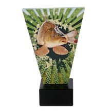 Triumph glass trophy