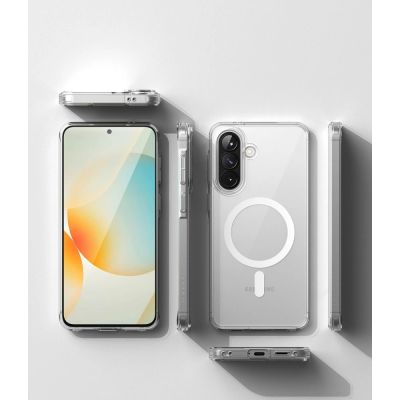 5. Ringke Fusion Magnetic MagSafe Case for Samsung Galaxy A57 5G - Transparent