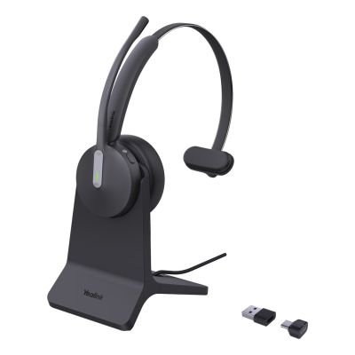 3. Yealink BH70 Mono Teams Headset with USB-C/A Charging Cradle