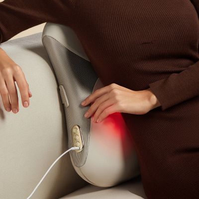 6. Dreame W30 Massager – Massage Cushion for Lower Back and Back, Beige