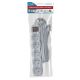 5. ESPERANZA POWER STRIP 5 OUTLETS, SWITCH 3M, WHITE ELK215W