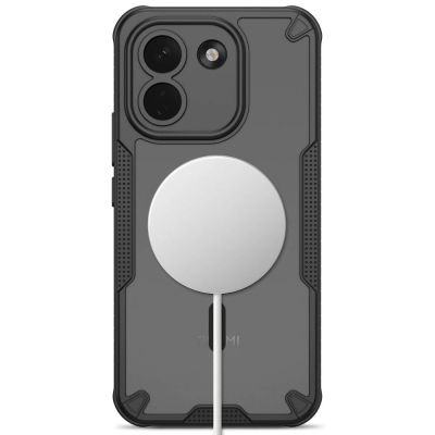 4. Tech-Protect Rugged Shield MagSafe Case for Xiaomi Redmi Note 17 Pro Max 5G – Matte Black