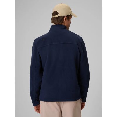 2. Regular men's fleece with stand-up collar 4F 4FRAW26TFLEM542-30S