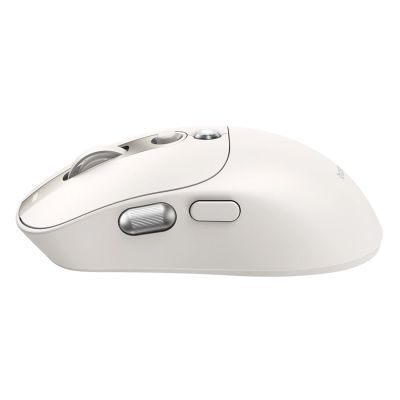 6. Baseus Editor Wireless Computer Mouse with 800mAh Battery and Battery Status Indicator - White