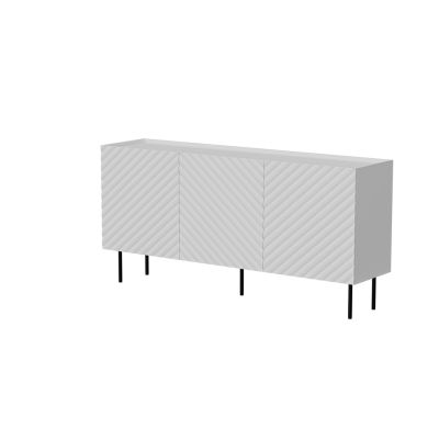 3D LUCCA chest of drawers 165x40x80 white