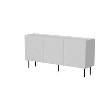 3D LUCCA chest of drawers 165x40x80 white