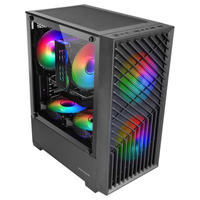 3. TACENS MARS MC-VORTEX 3x120mm FRGB mATX case