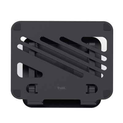 5. Trust ZEFF METAL Black Laptop Stand
