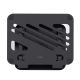 5. Trust ZEFF METAL Black Laptop Stand