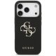 3. Guess Grained Big 4G & Classic Logo case for iPhone 17 Pro - black