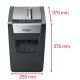 4. Rexel Momentum X410-SL Slimline Shredder, 10 sheets, 23 l bin