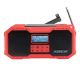 7. Albrecht DR 112 DAB+ External Crank FM Radio, SOS, Flashlight, Solar, PowerBank