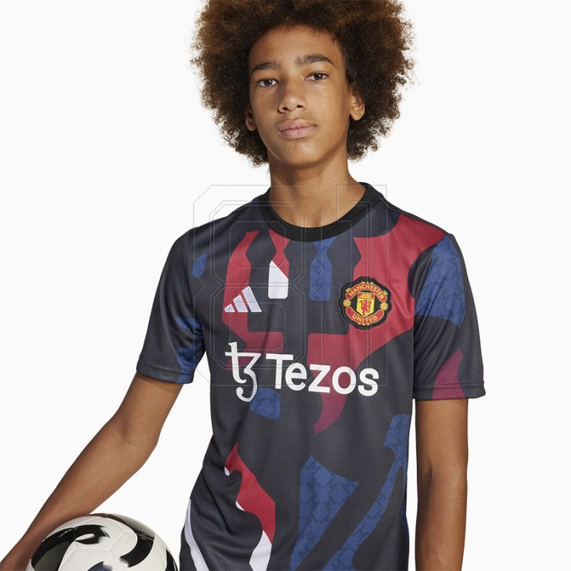 3. adidas Manchester United Pre-Match Jr JD7146 T-shirt