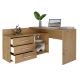 2. Corner desk + chest of drawers DANY 120x50xH76 artisan